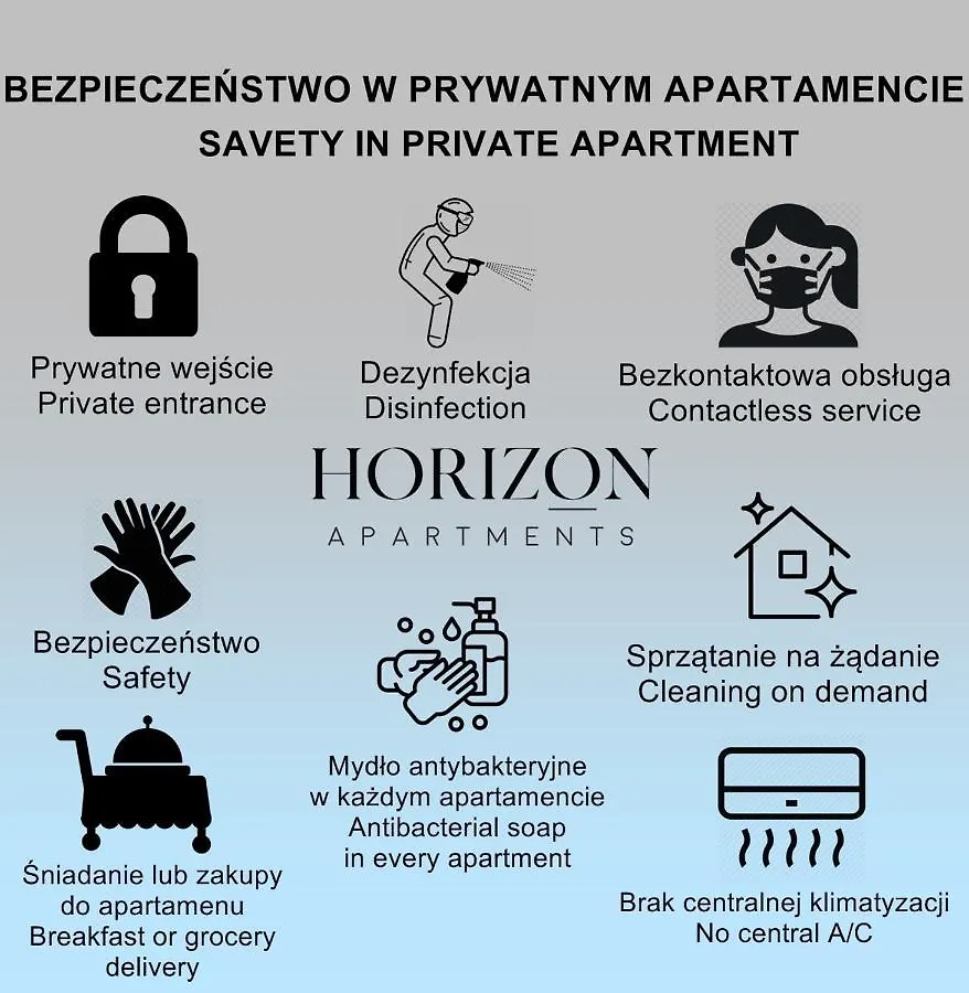 Horizon Apartments - Wietora 크라쿠프 0*,  폴란드